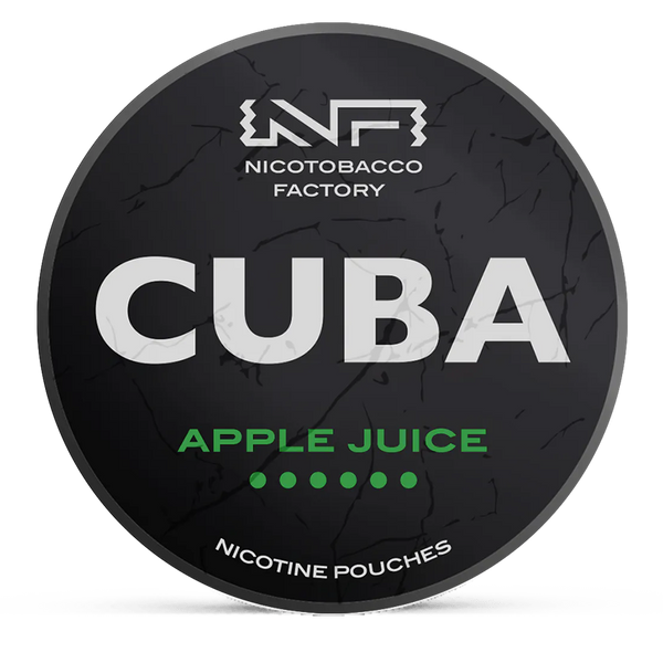 CUBA Appel juice 43mg Nicotine Pouches – Wholesale & Bulk Supply