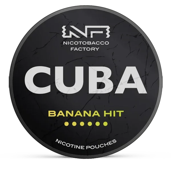 CUBA Banana 43mg Nicotine Pouches – Wholesale & Bulk Supply