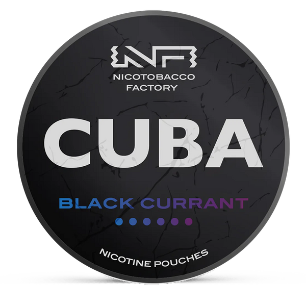 CUBA Blackcurrant 43mg Nicotine Pouches – Wholesale & Bulk Supply