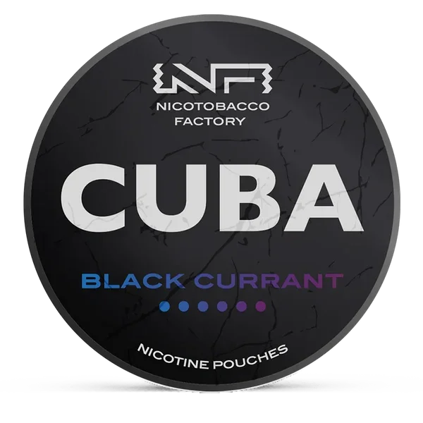 CUBA Blackcurrant 43mg Nicotine Pouches – Wholesale & Bulk Supply