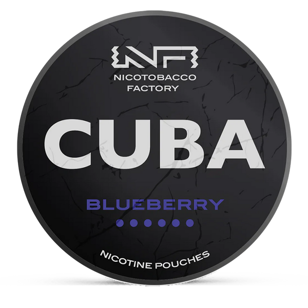 CUBA Blueberry 43mg Nicotine Pouches – Wholesale & Bulk Supply