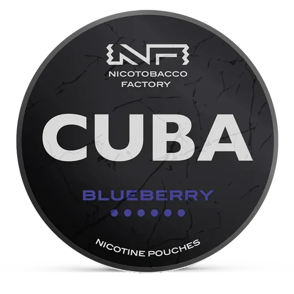 CUBA Blueberry 43mg Nicotine Pouches – Wholesale & Bulk Supply