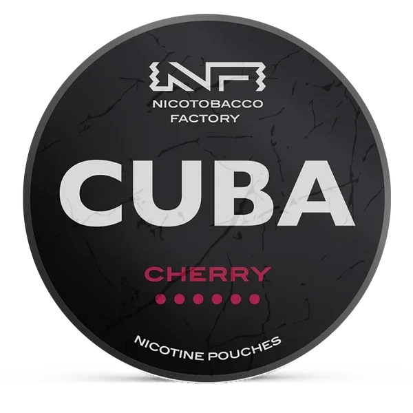 CUBA Cherry 43mg Nicotine Pouches – Wholesale & Bulk Supply