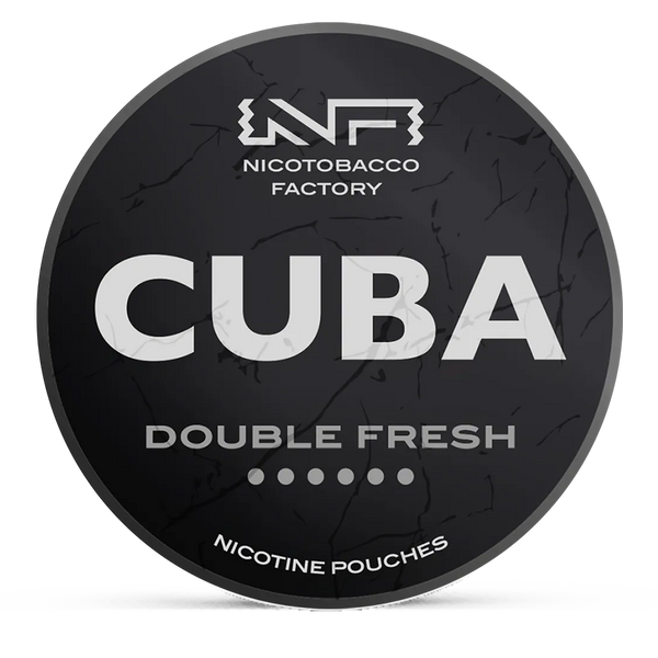 CUBA Double Fresh 43mg Nicotine Pouches – Wholesale & Bulk Supply