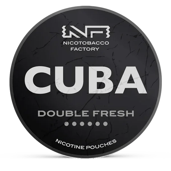 CUBA Double Fresh 43mg Nicotine Pouches – Wholesale & Bulk Supply
