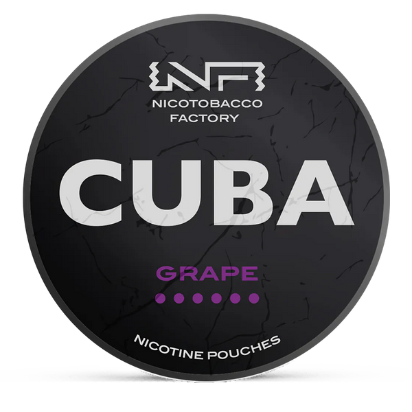 CUBA Grape 43mg Nicotine Pouches – Wholesale & Bulk Supply