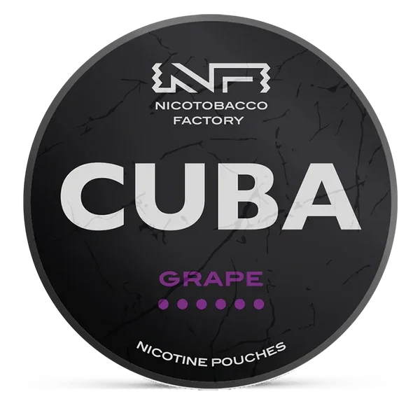 CUBA Grape 43mg Nicotine Pouches – Wholesale & Bulk Supply