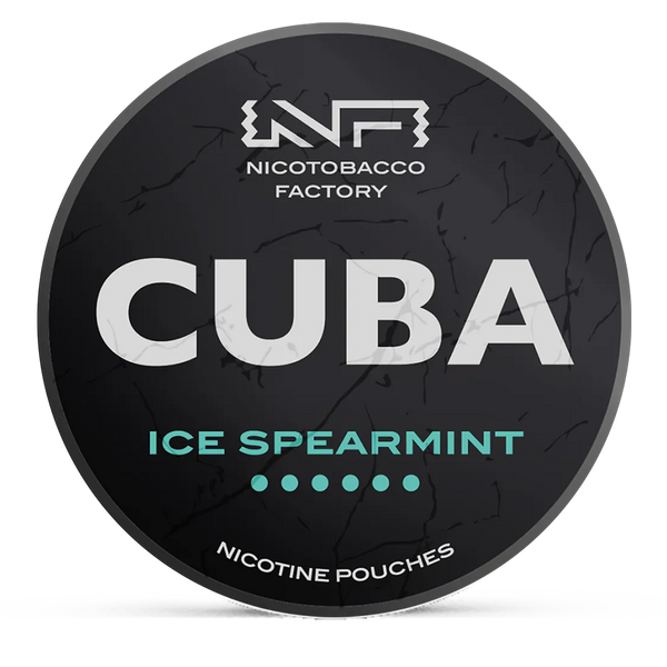 CUBA Ice Spearmint 43mg Nicotine Pouches – Wholesale & Bulk Supply