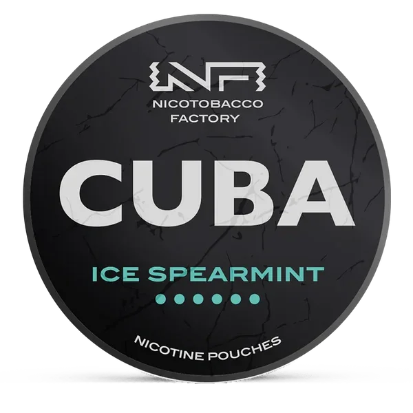 CUBA Ice Spearmint 43mg Nicotine Pouches – Wholesale & Bulk Supply