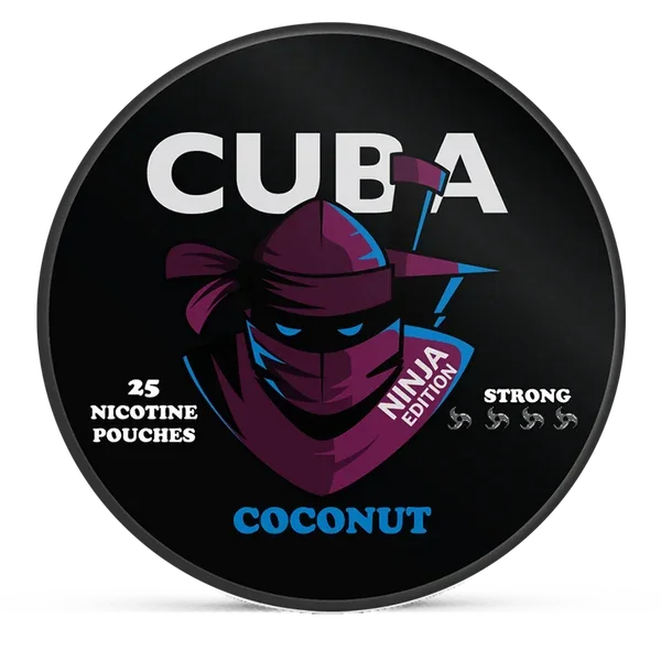 CUBA Coconut 15.6mg Nicotine Pouches – Wholesale & Bulk Supply