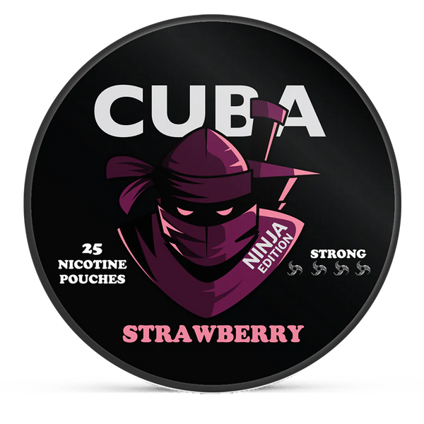 CUBA Strawberry 15.6mg Nicotine Pouches – Wholesale & Bulk Supply