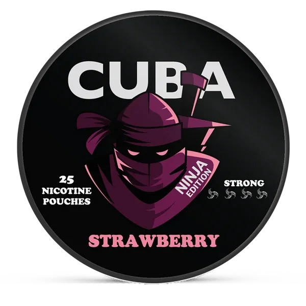 CUBA Strawberry 15.6mg Nicotine Pouches – Wholesale & Bulk Supply