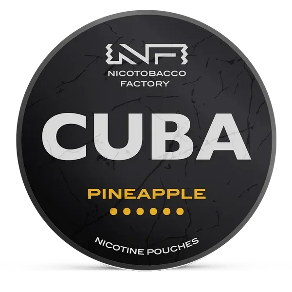 CUBA Pineapple 43mg Nicotine Pouches – Wholesale & Bulk Supply