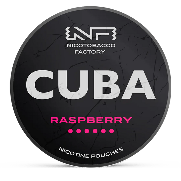 CUBA Raspberry 43mg Nicotine Pouches – Wholesale & Bulk Supply