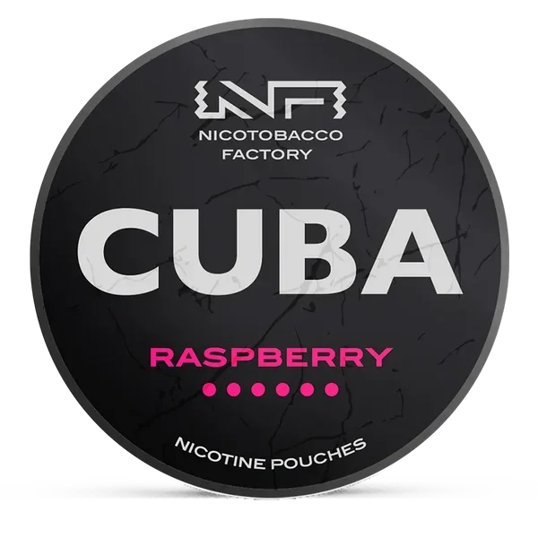 CUBA Raspberry 43mg Nicotine Pouches – Wholesale & Bulk Supply