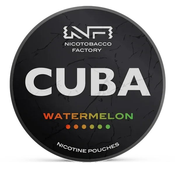 CUBA Watermelon 43mg Nicotine Pouches – Wholesale & Bulk Supply