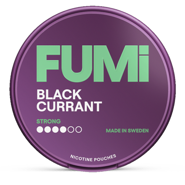 FUMi Blackcurrant 4mg Nicotine Pouches – Wholesale & Bulk Supply
