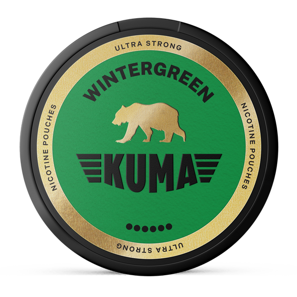Kuma Wintergreen 13.75mg Nicotine Pouches – Wholesale & Bulk Supply