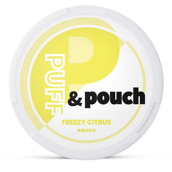 PUFF & POUCH Freezy Citrus Nicotine Pouches – Wholesale & Bulk Supply