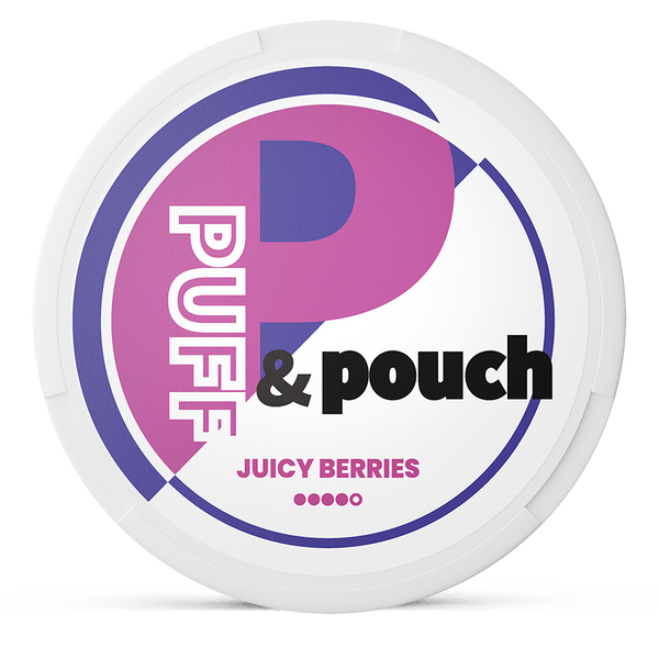 PUFF & POUCH Juicy Berries Nicotine Pouches – Wholesale & Bulk Supply