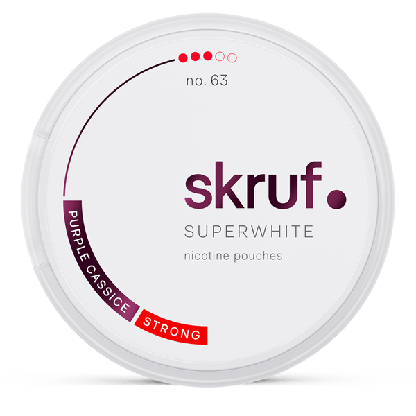 SKRUF Purple Cassice Nicotine Pouches – Wholesale & Bulk Supply