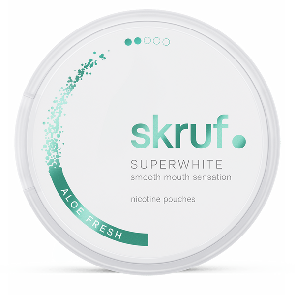 SKRUF Aloe Fresh Nicotine Pouches – Wholesale & Bulk Supply