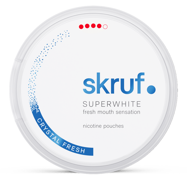 SKRUF Crystal Fresh Nicotine Pouches – Wholesale & Bulk Supply