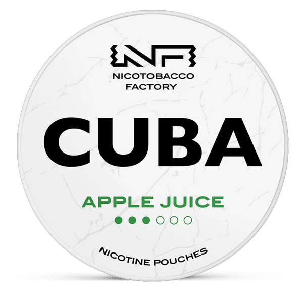 CUBA Apple juice 10.4mg Nicotine Pouches – Wholesale & Bulk Supply
