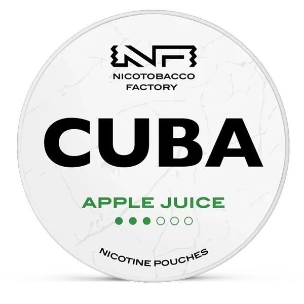 CUBA Apple juice 10.4mg Nicotine Pouches – Wholesale & Bulk Supply