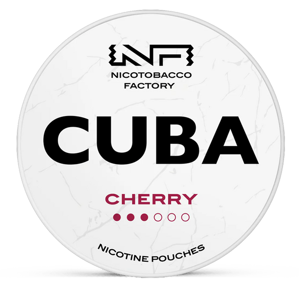 CUBA Cherry 10.4mg Nicotine Pouches – Wholesale & Bulk Supply