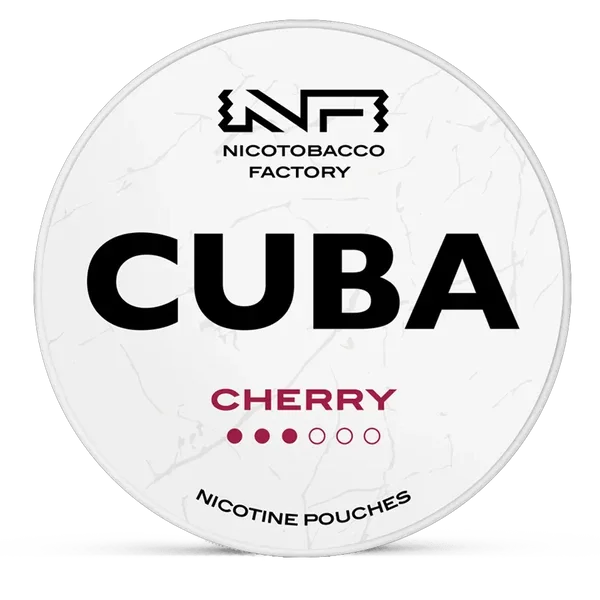 CUBA Cherry 10.4mg Nicotine Pouches – Wholesale & Bulk Supply