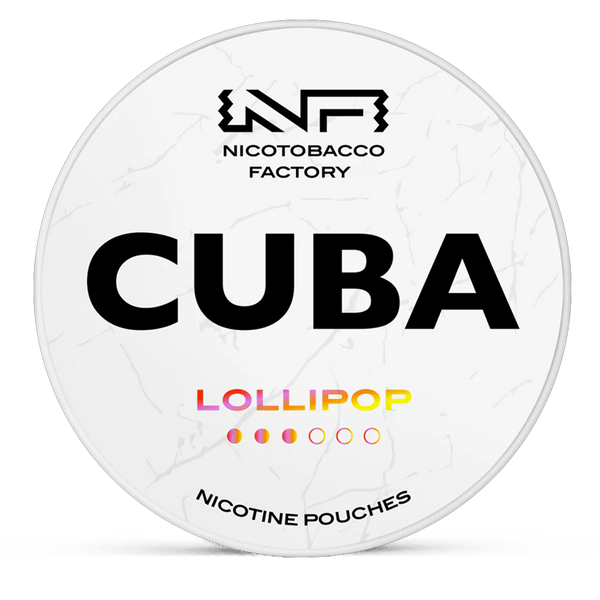 CUBA Lollipop 10.4mg Nicotine Pouches – Wholesale & Bulk Supply
