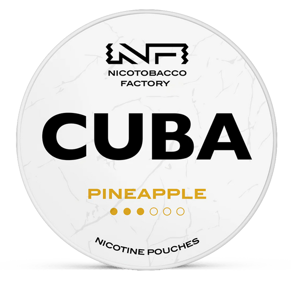 CUBA Pineapple 10.4mg Nicotine Pouches – Wholesale & Bulk Supply