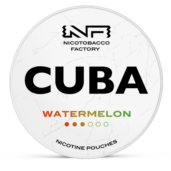 CUBA Watermelon 10.4mg Nicotine Pouches – Wholesale & Bulk Supply