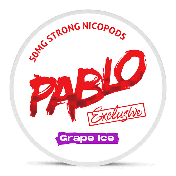 Pablo Grape Ice 30mg Nicotine Pouches – Wholesale & Bulk Supply