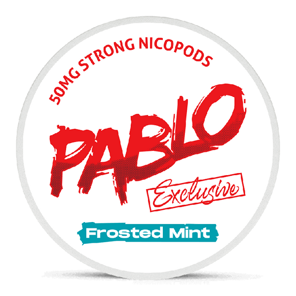Pablo Frosted Mint 30mg Nicotine Pouches – Wholesale & Bulk Supply