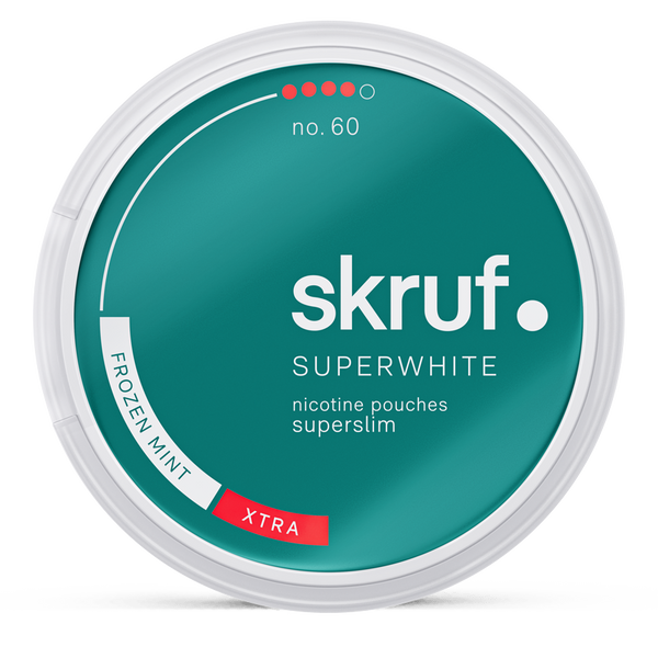SKRUF Frozen Mint Nicotine Pouches – Wholesale & Bulk Supply
