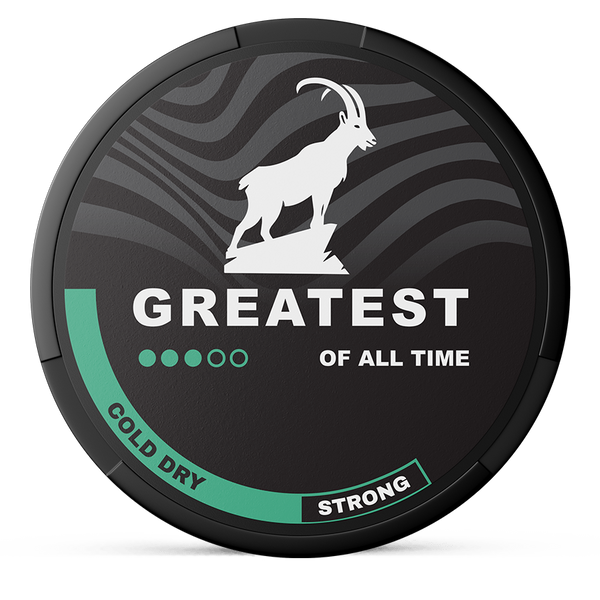 GREATEST Greatest Cold Dry Strong 8mg Nicotine Pouches – Wholesale & Bulk Supply