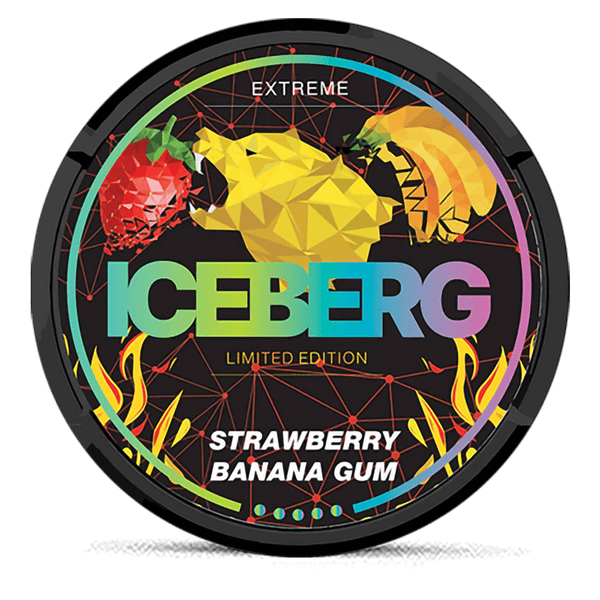 Iceberg Strawberry 30mg Nicotine Pouches – Wholesale & Bulk Supply