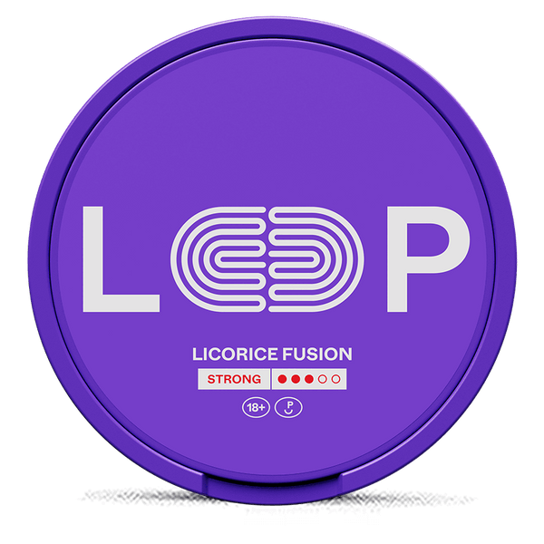 LOOP Licorice 9.4mg Nicotine Pouches – Wholesale & Bulk Supply