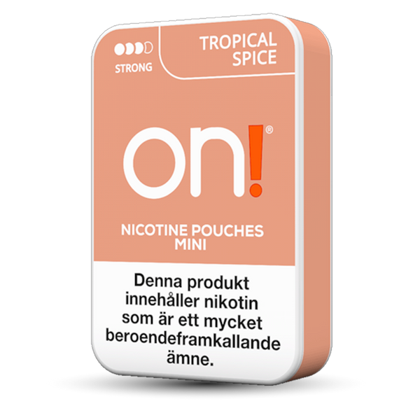 ON! Tropical Spice Nicotine Pouches – Wholesale & Bulk Supply