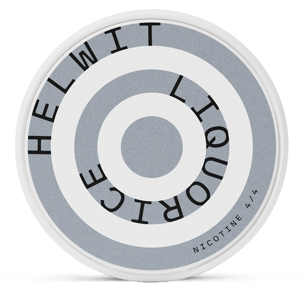 Helwit Liquorice 6 mg Nicotine Pouches – Wholesale & Bulk Supply