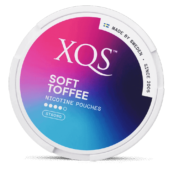 XQS Soft Toffee Nicotine Pouches – Wholesale & Bulk Supply
