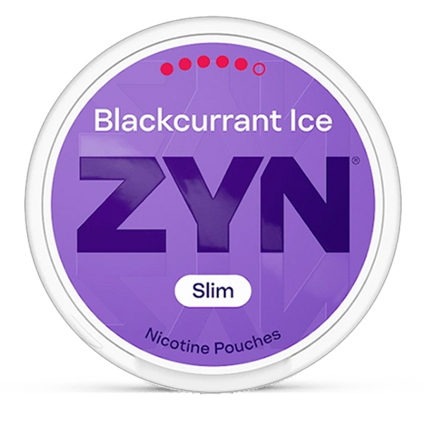 ZYN Blackcurrant Ice Slim Nicotine Pouches – Wholesale & Bulk Supply