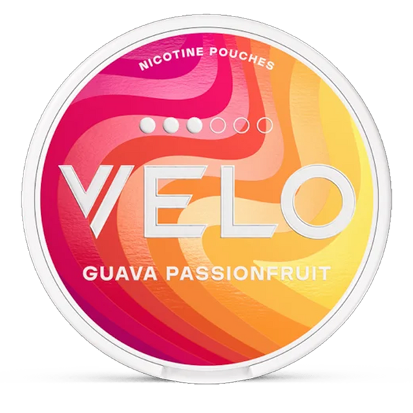 VELO Guava Passionfruit Nicotine Pouches – Wholesale & Bulk Supply
