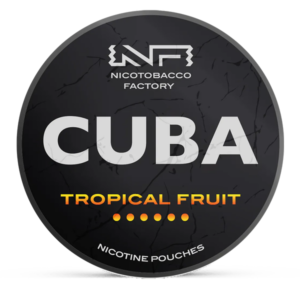 CUBA Tropical Fruit 43mg Nicotine Pouches – Wholesale & Bulk Supply