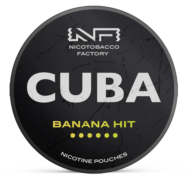 CUBA Banana 43mg Nicotine Pouches – Wholesale & Bulk Supply