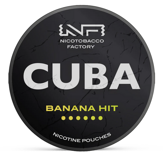 CUBA Banana 43mg Nicotine Pouches – Wholesale & Bulk Supply