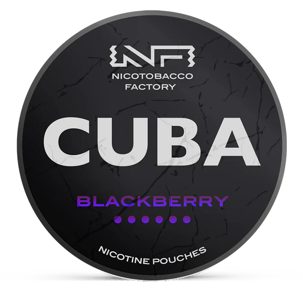 CUBA Blackberry 43mg Nicotine Pouches – Wholesale & Bulk Supply