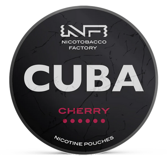 CUBA Cherry 43mg Nicotine Pouches – Wholesale & Bulk Supply